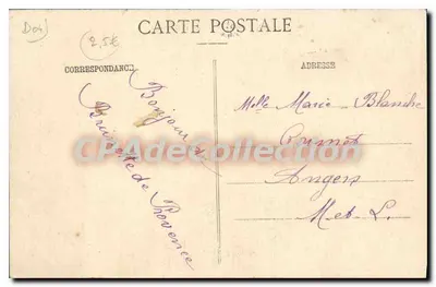 Omgeving van DIGNE - De Pic de Couar en het Cheval Blanc — Imp. Coasans et Davin — Achterkant