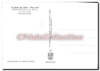 ले पॉंट डी किमिये — एंट्रेवॉऊ — एडिटर मेक्सिक्रोम, संख्या 428 — पीछे