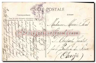 Souvenir de Briançon — wydawca: Ime Neens, Tabacs — Rewers