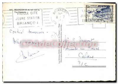 Briancón (H.-A.) — Alte Stadt, junge Station — Les Éditions MAR, 4482 — Rückseite