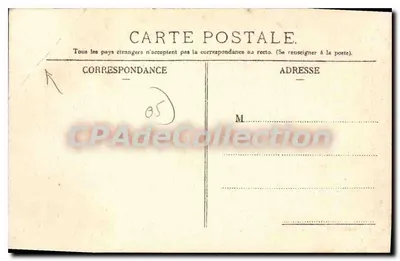 Saint-Bonnet — Vista geral — V. Fournier, Gap, n°754 — Verso