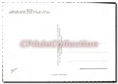 라 시그ogne — 레스 로레 2호, 마예트 스키 리프트 아래 — 에디션 라 시그ogne — 뒷면