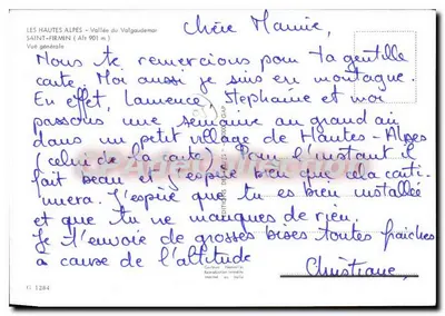Saint-Firmin — Vallée du Valgaudemar — Edizioni dell'Alpe — Verso