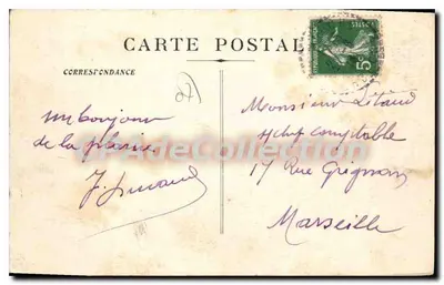 Jaujac - O Castelo de Castrevicille e os Eccles — Editor Buffet, 37, Chorges, Drôme — Verso