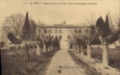 Le Teil — Castelo de Jovyac do século XVI em Rochemaure (Ardèche) — Edição Nicolas, Le Teil