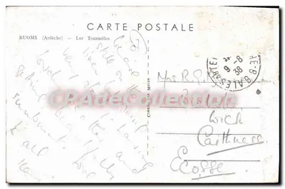 Ruoms (Ardèche) — As Tournelles — Cim — Verso