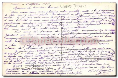 Casa das Cabeças — Renascença — Viviers / Rhône — Verso