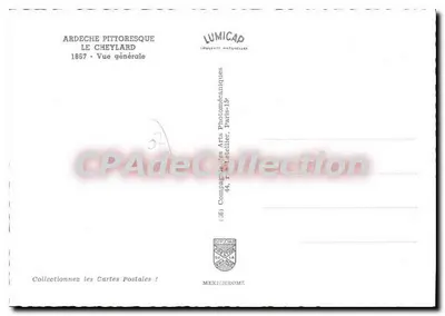 Le Cheylard — Vista geral — Lumicap — Verso
