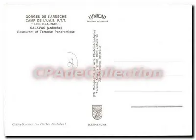 Restauracja 'Les Blachas' — Gory Arodż — Lumicad — Rewers