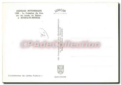 Bourg-Saint-Andéol — Campingu Lion — IRIS — Rewers
