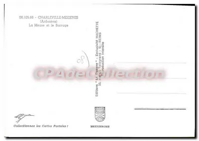Charleville-Mézières — A Meuse e o Barragem — Éditions Hachette — Verso