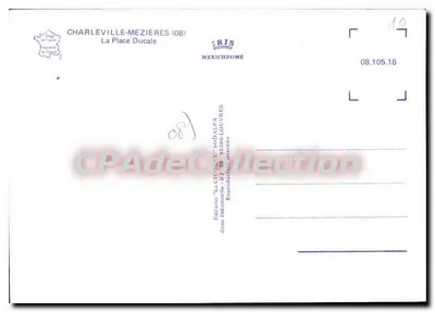 Charleville-Mézières — Plac Ducal — IRIS Mexichrome — Rewers
