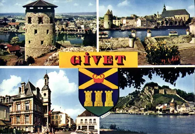 Givet — Vista panorâmica — Edições La Citadelle Sodalea