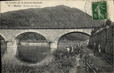 Revin - Rochas dos Mench — A Vale da Mosa ilustrada — Edição Artusiana, n°29