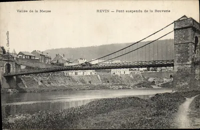 Vale da Meuse — Revin — Ponte Suspensa da Bouverie — Charleville, editor