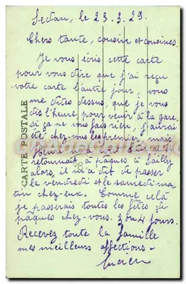 Sedan - Place d'Armes — editor Guilhot, n°2 — Verso