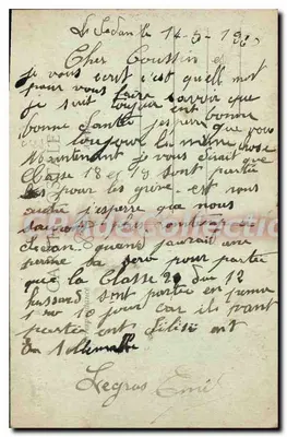 Sedan — Entrata del Quartiere Fabert (Dragons) — A. Sheinmé, Sedan — Verso