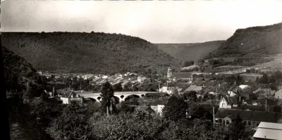 Vale da Meuse — Panorama sobre Hautes-Rivières — Editor: impr. da Meuse