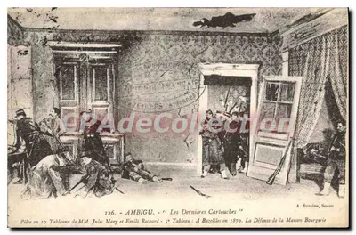 Ambigu - As Últimas Cartuchos - 5º Quadro: A Defesa da Casa Bourgerie - A. Suzaine, Sedan