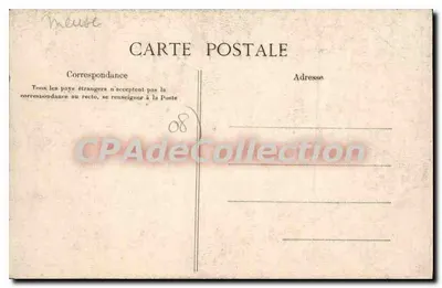 Vale da Meuse — Lembrança da Vale da Meuse — Leville — Verso