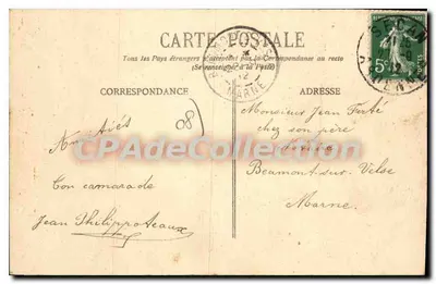 Bazeilles — Het Kasteel of Turenne werd opgericht — Belsen van de Dornières Kaartmakers — Achterkant