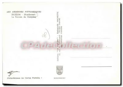 Monthermé - O Terreno de Camping — Edições 'La Cigogne' Hachette — Verso