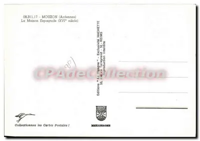 Mouzon (Ardennes) — La Casa Española (siglo XVI) — Ediciones Hachette — Reverso