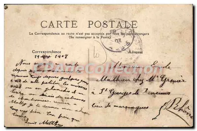 Lesmont — A Igreja — Ed. Beurton — Verso