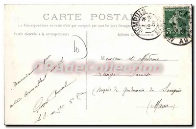 Igreja de Trouan-le-Grand — Século XII — Editor A. Nieps — Verso