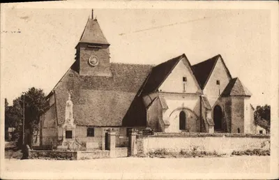 Rheges (Aube) — A Igreja — Impr. de France, rue Lecunat, 1956