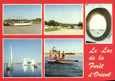 O Lago da Floresta Oriental — Mesnil-St-Père (Aube) — Edições 'La Cigogne' n°10.209.16