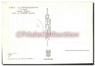 La Chapelle-Saint-Luc — Groupe Voltaire — Wydawnictwo Mexichrome — Rewers
