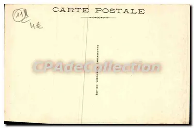 Batalha de Carcassonne — cena histórica — Edição Vergnes, Carcassonne — Verso
