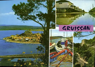 Gruissan — vista panorâmica e locais — Edições Théodjac