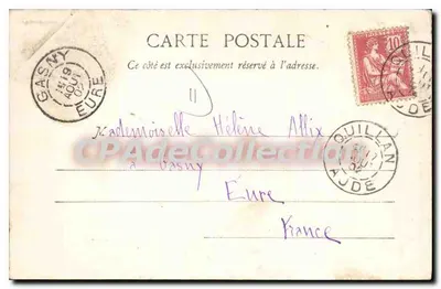 Viaduto de la Pradelle perto de Quillan (Aude) — Série 'Monumentos do Sudoeste' — Laborde Frères, Imp.édit. Toulouse, N° 9 — Verso