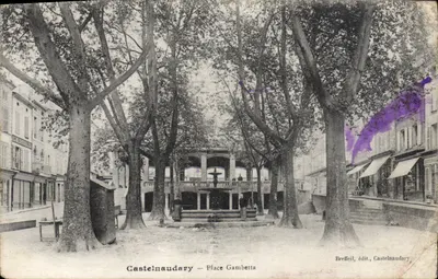 Castelnau-d'Aude — Praça Ganibetta — Brefleil, edição Castelnau-d'Aude