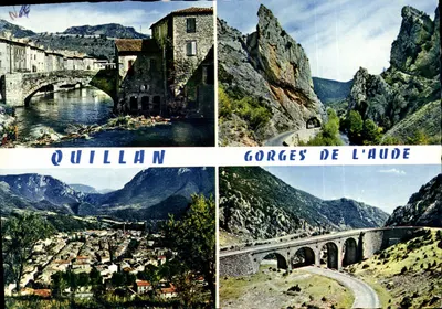 Quillan — Gorges da Aude — Edição Mexichrome