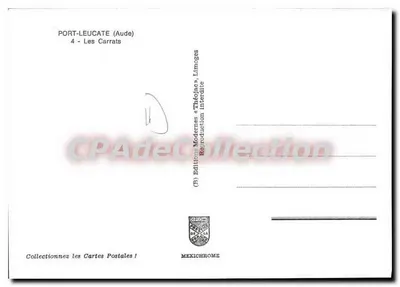 Port Leucate - Les Carrats — wydawnictwo Diplome, nr 4 — Rewers