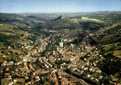 Decazeville — Aveyron — Vista geral — IRIS