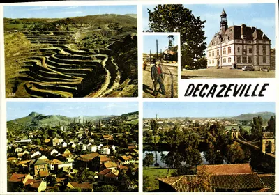 Decazeville — vista geral — Edições Modernas « Théojac »