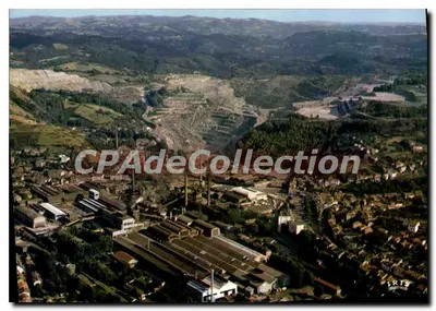 Decazeville - Aveyron — Extração do minério a céu aberto — editor IRIS