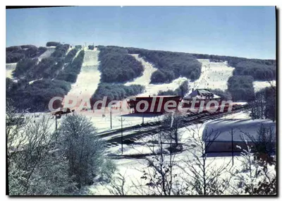 Laguiole (Aveyron) — Os campos de neve — Foto H. Durand - Espallion
