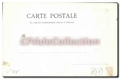 Castelo de Canac, perto da Estação, Rodez — Rodez-E. Carrère-edição — Verso