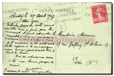 Rodez (Aveyron) — Vista geral — Imp. Carebère, Rodez, n°15 — Verso