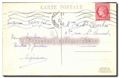 Instituição Santa Geneviève - Rodez - Fachada Sul — Verso