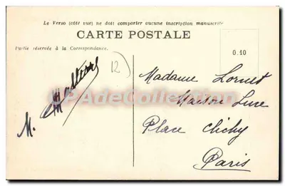 Villefranche-de-Rouergue (Aveyron) — Ogólny widok — Guillot, Bazar du Kot — Rewers