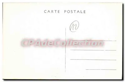 Camp du Larzac — Moradia dos Oficiais Superiores — CBAdeCollection — Verso
