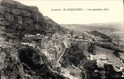 Roquefort (Aveyron) — Vista geral (Leste) — Editor não identificado, número de série não visível