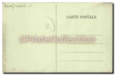 Roquefort (Aveyron) — Vista geral (Leste) — Editor não identificado, número de série não visível — Verso