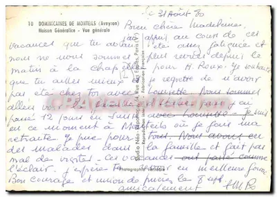 Casa Geral das Dominicanas de Monteils (Aveyron) — Vista geral — Studio Néo, reprodução interna — Verso